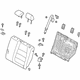 Mazda KA0G-57-450-02 Seat Back Assembly