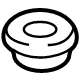 Mazda KF01-25-33Y Drive Shaft Lower Bushing
