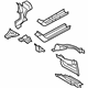 Mazda NE51-53-300E Apron/Rail Assembly Mazda NE51-53-300E Apron/Rail Assembly