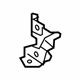 Mazda N243-54-15X Lower Bracket