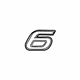 Mazda GBEF-51-721 Nameplate