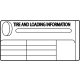 Mazda KEWM-69-014A Label, Tire