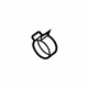 Mazda BP4K-61-242 Water Hose Clamp