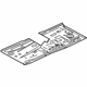 Mazda GHK1-53-602 Front Floor Pan Mazda GHK1-53-602 Front Floor Pan