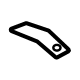 Mazda BCJH-53-6N0 Front Floor Pan Rear Bracket Mazda BCJH-53-6N0 Front Floor Pan Rear Bracket