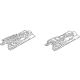Mazda KMY7-53-61Z Reinforcement, Tunnel-Front