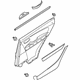 Mazda TD1268560L02 Door Trim Panel